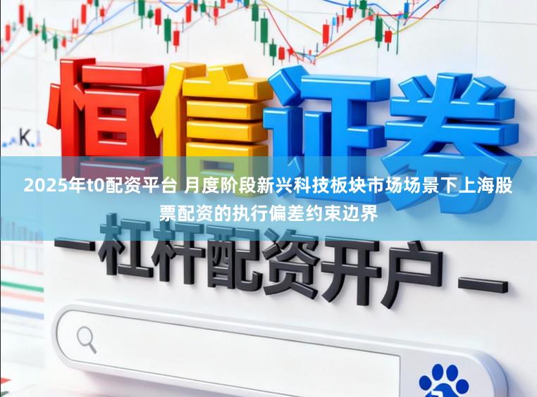 2025年t0配资平台 月度阶段新兴科技板块市场场景下上海股票配资的执行偏差约束边界