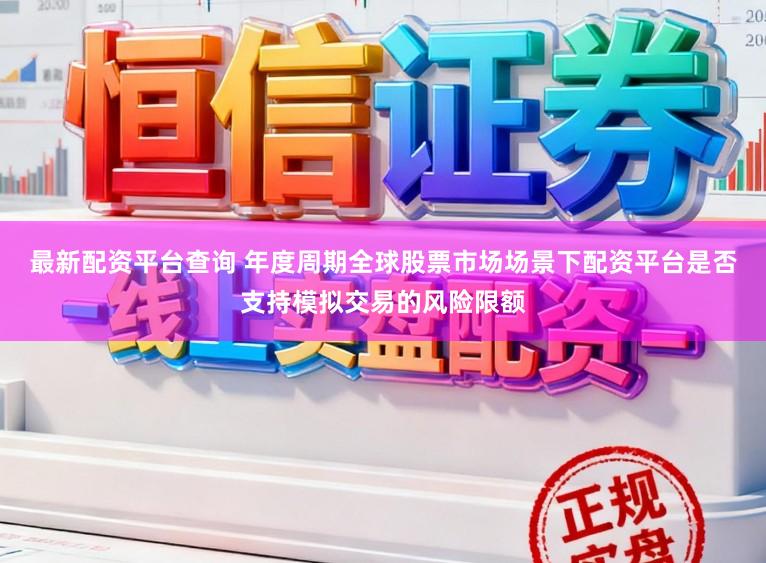 最新配资平台查询 年度周期全球股票市场场景下配资平台是否支持模拟交易的风险限额